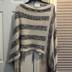 Poncho striped
